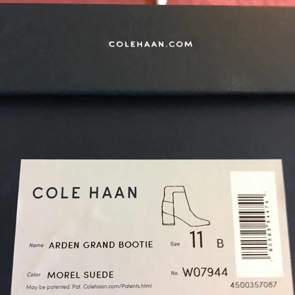 Cole Hana suede booties